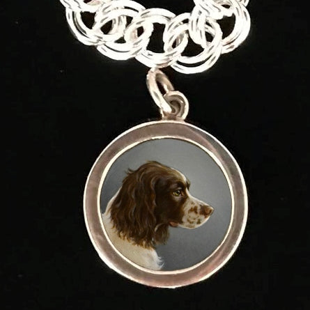 Beth de Loiselle Spaniel oil in Charm