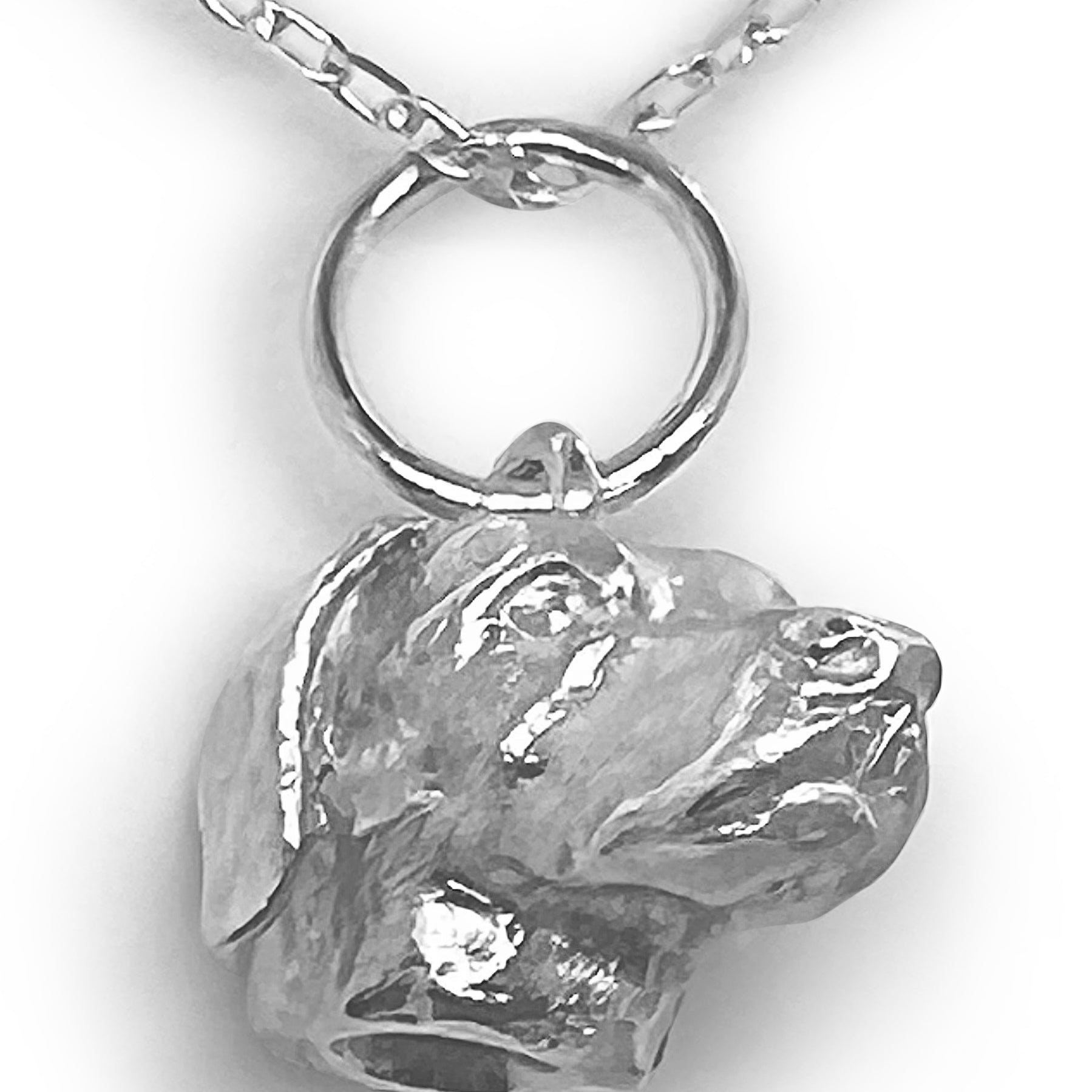 English Pointer Charm Pendant by Paul Eaton
