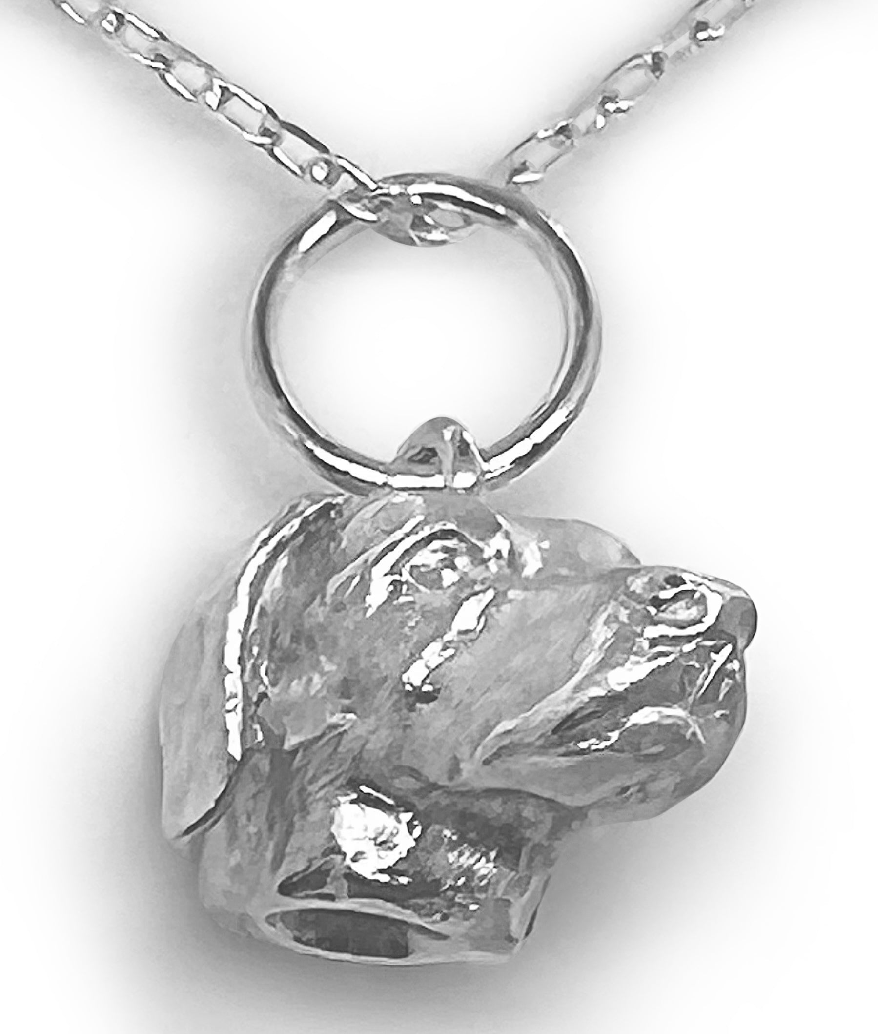 English Pointer Charm Pendant by Paul Eaton