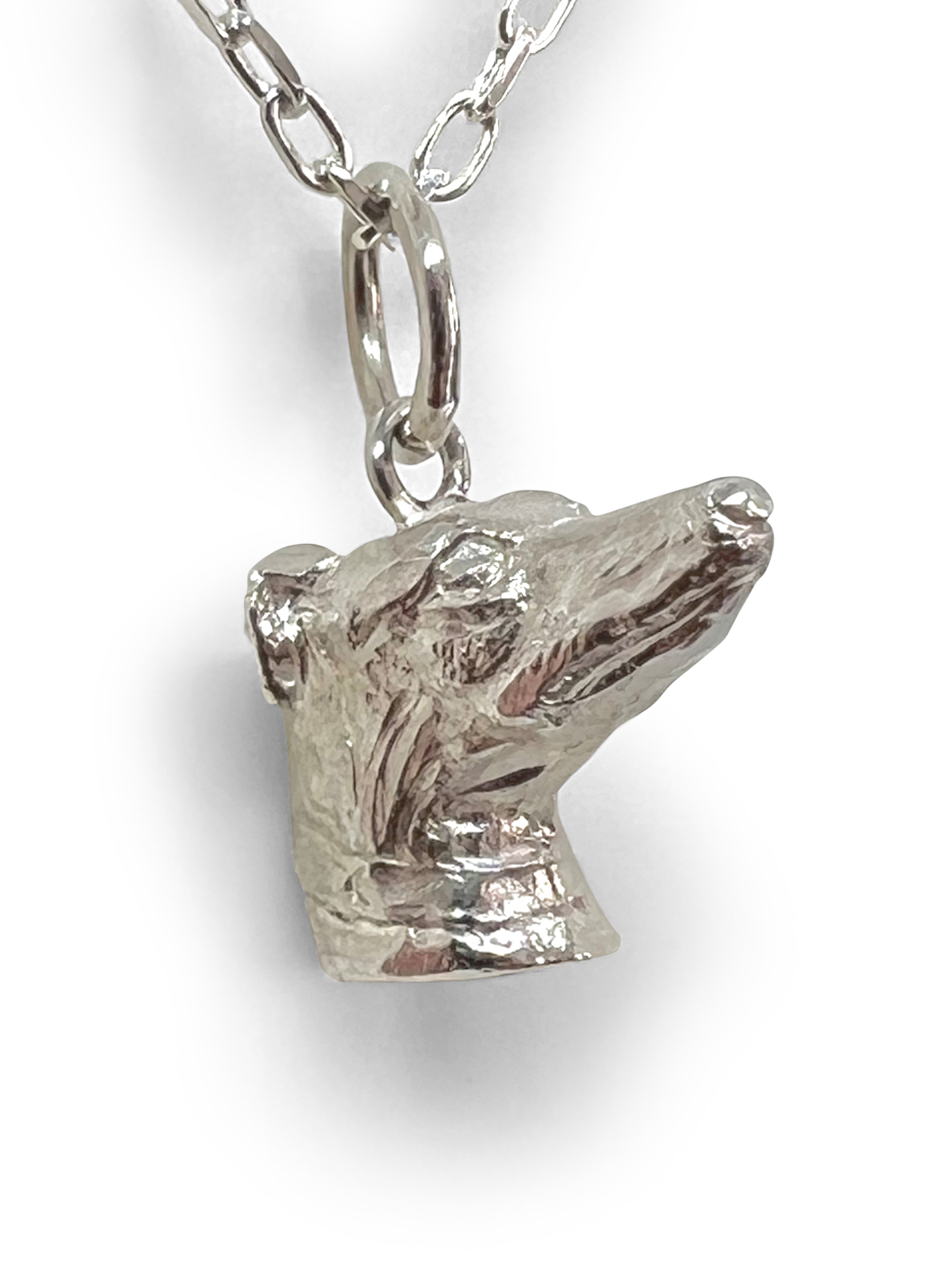 Greyhound Pendant  or charm by Paul Eaton