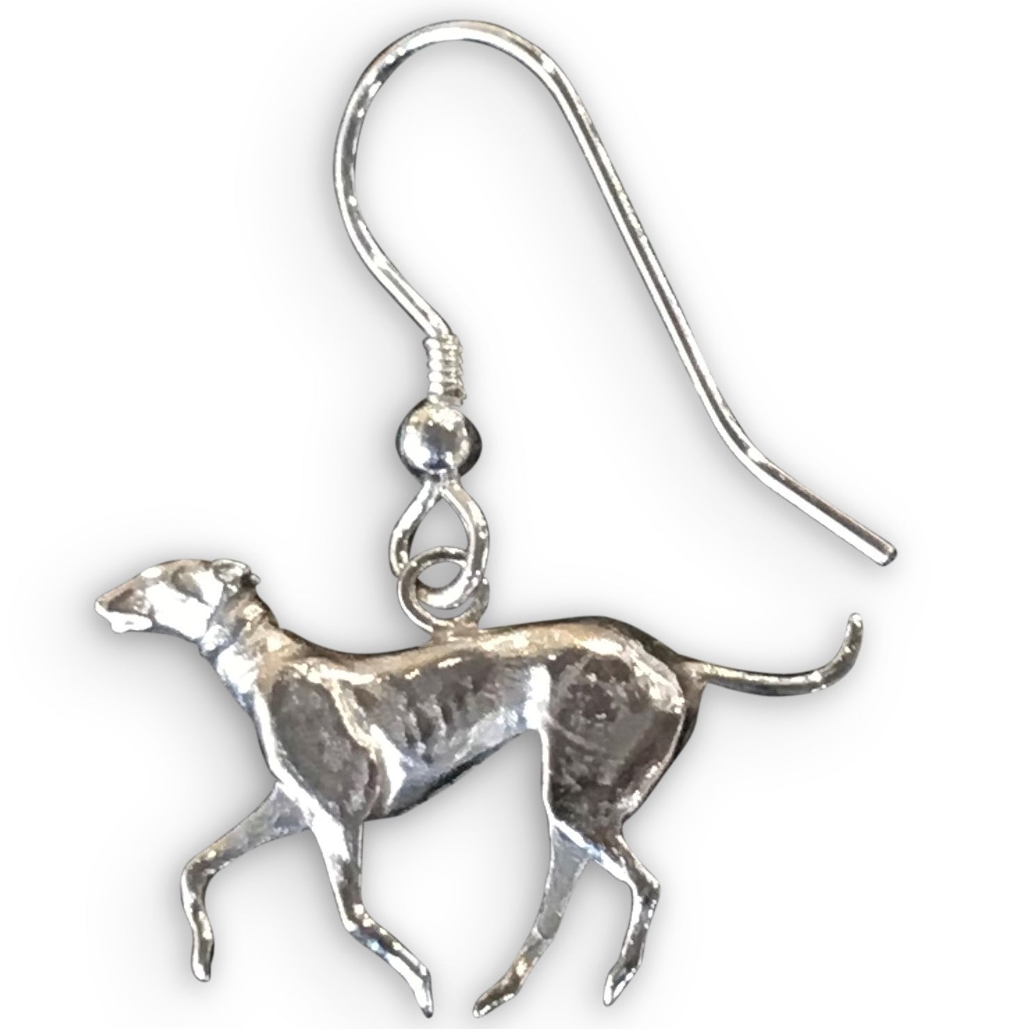 Greyhound Earrings by Paul Eaton Sculptor