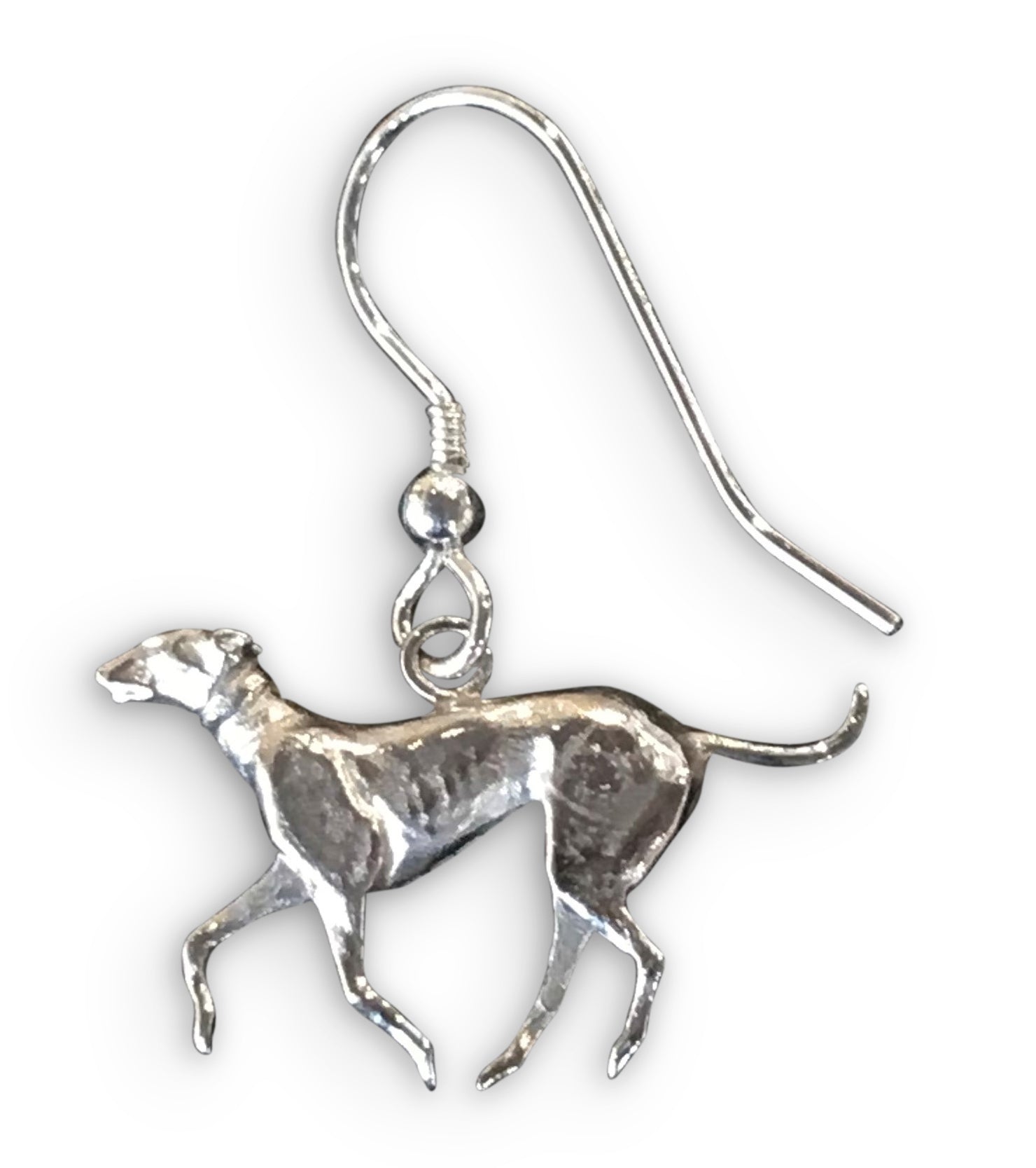 Greyhound Earrings by Paul Eaton Sculptor