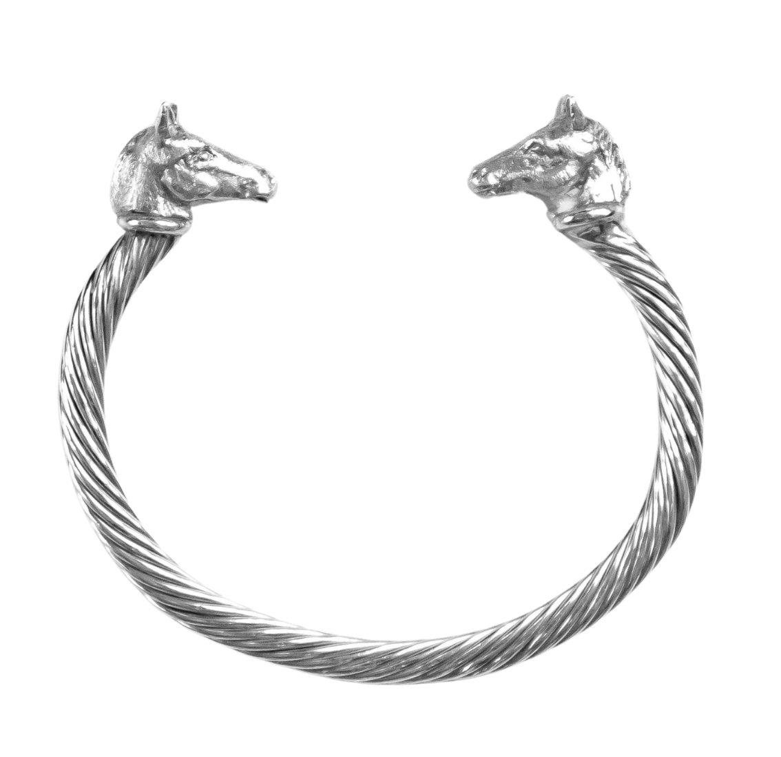 Pony Twisted Bangle by Paul Eaton