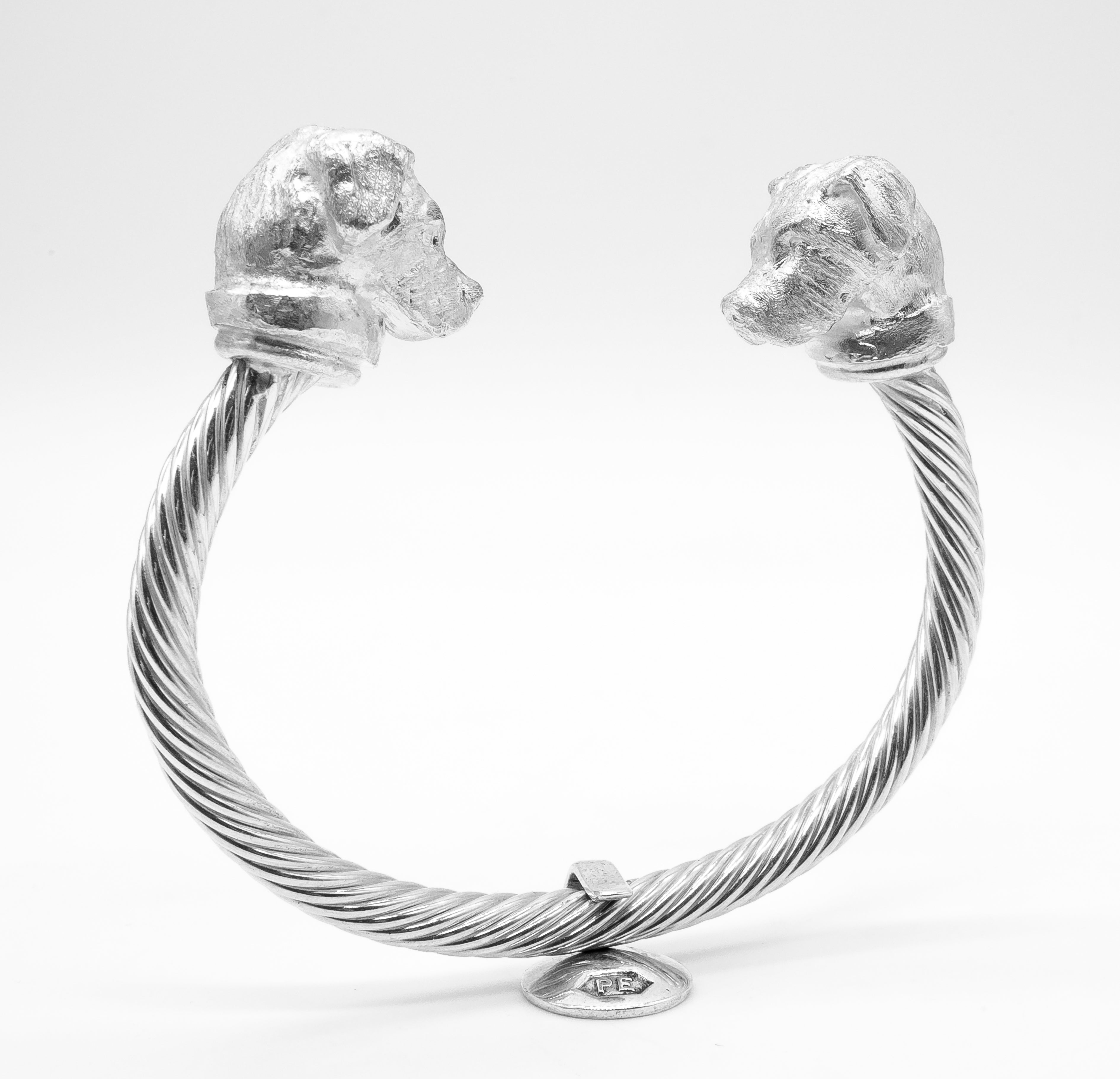 Family Crest or Mastiff bangle