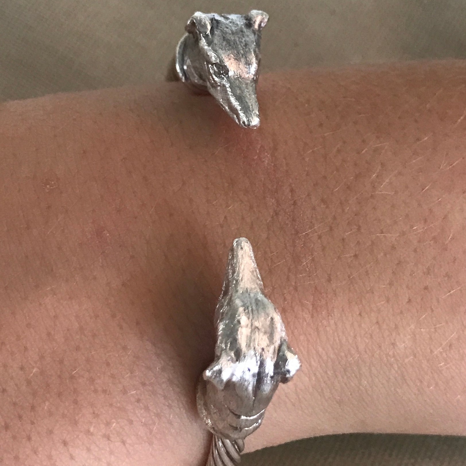 Greyhound Bangle by Paul Eaton