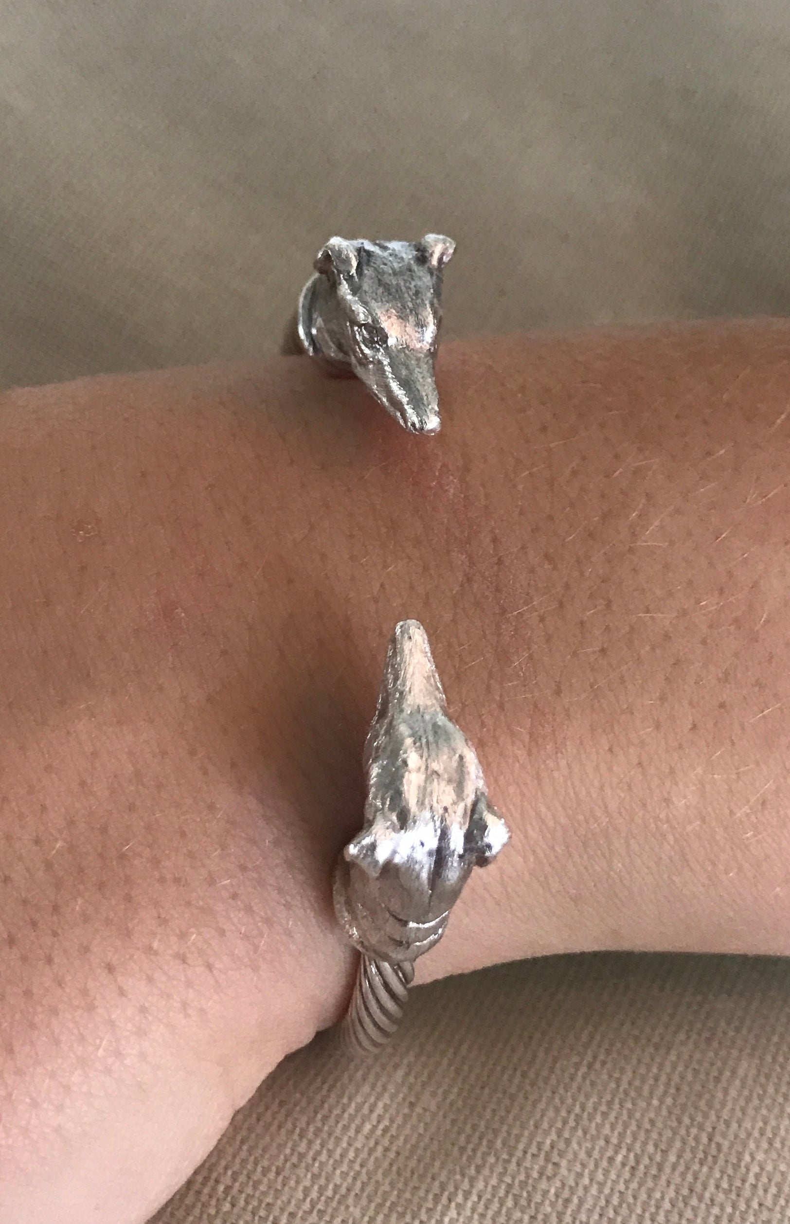 Greyhound Bangle by Paul Eaton