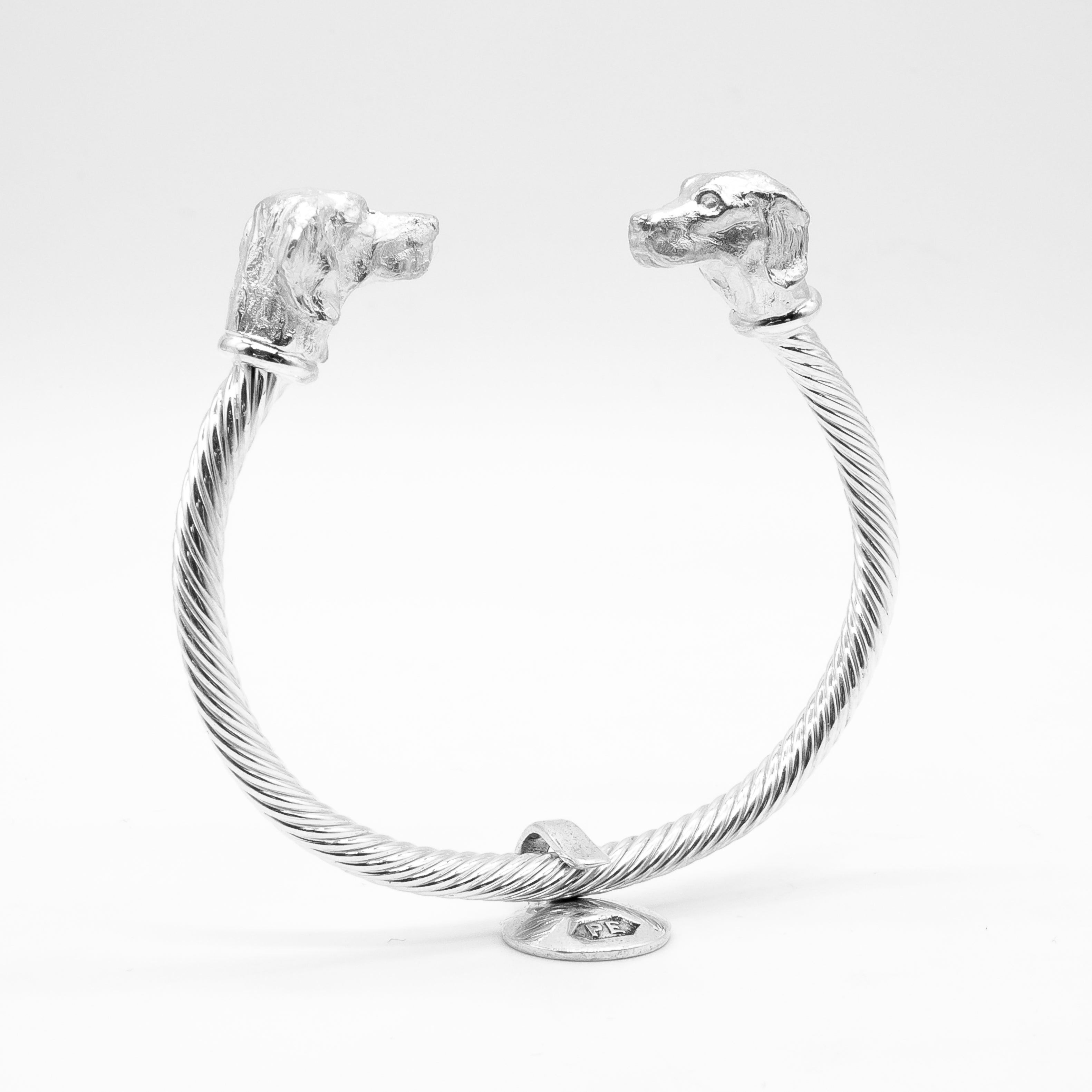Pointer Twisted Bangle by Paul Eaton