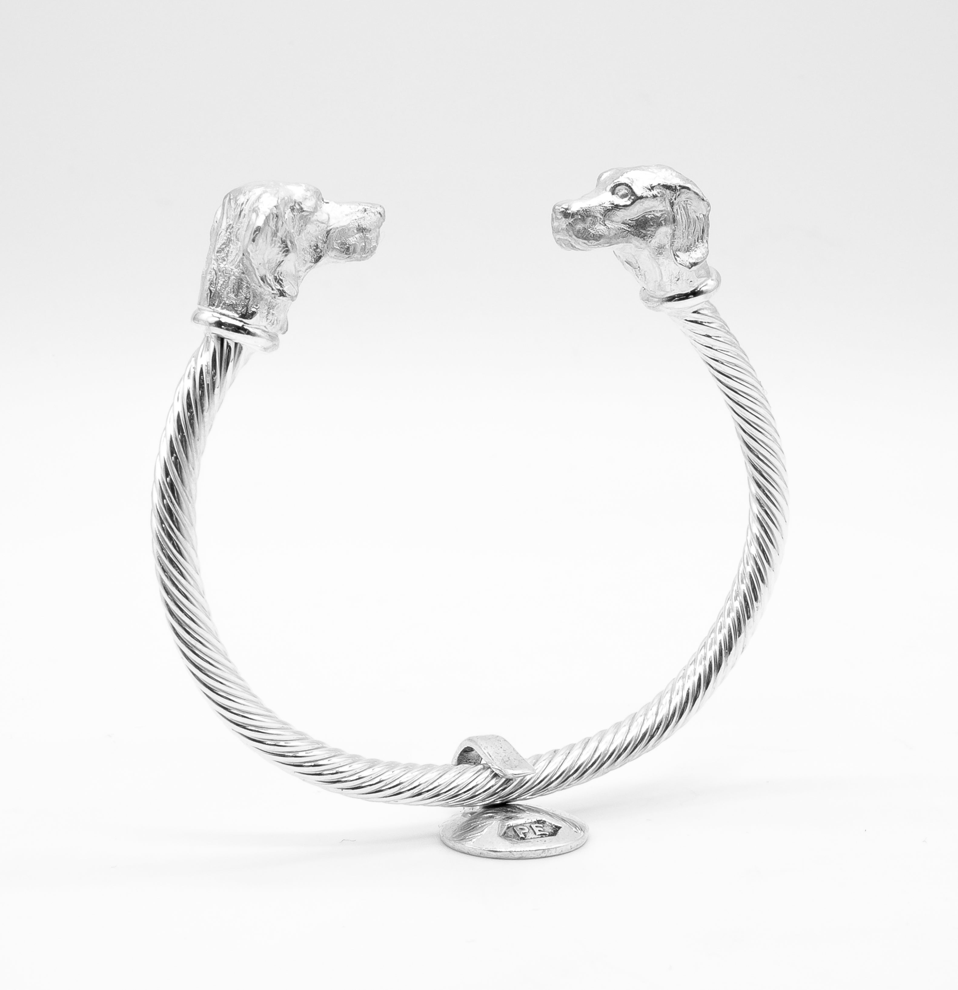 Pointer Twisted Bangle by Paul Eaton