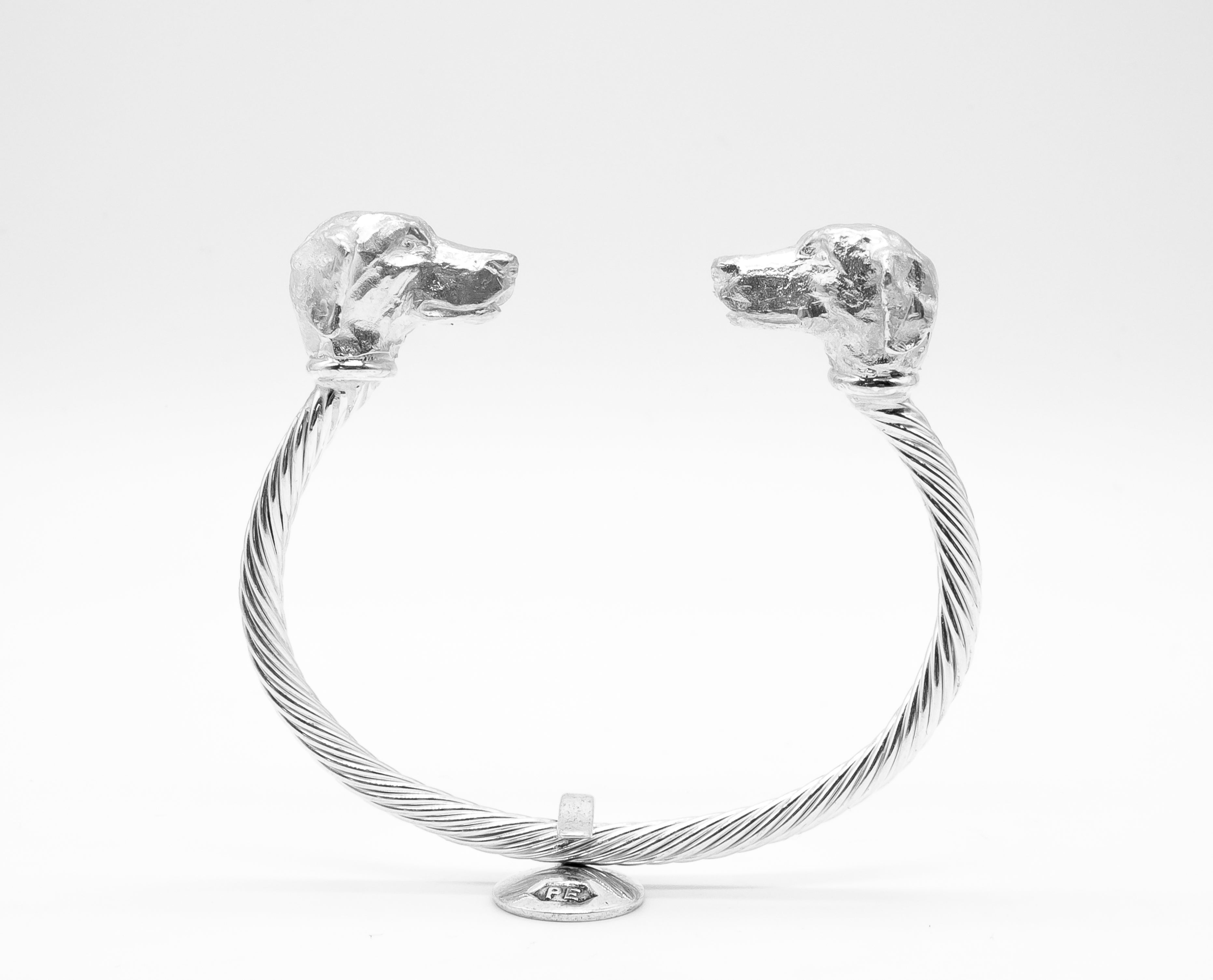 Labrador Retriever Twisted Bangle by Paul Eaton