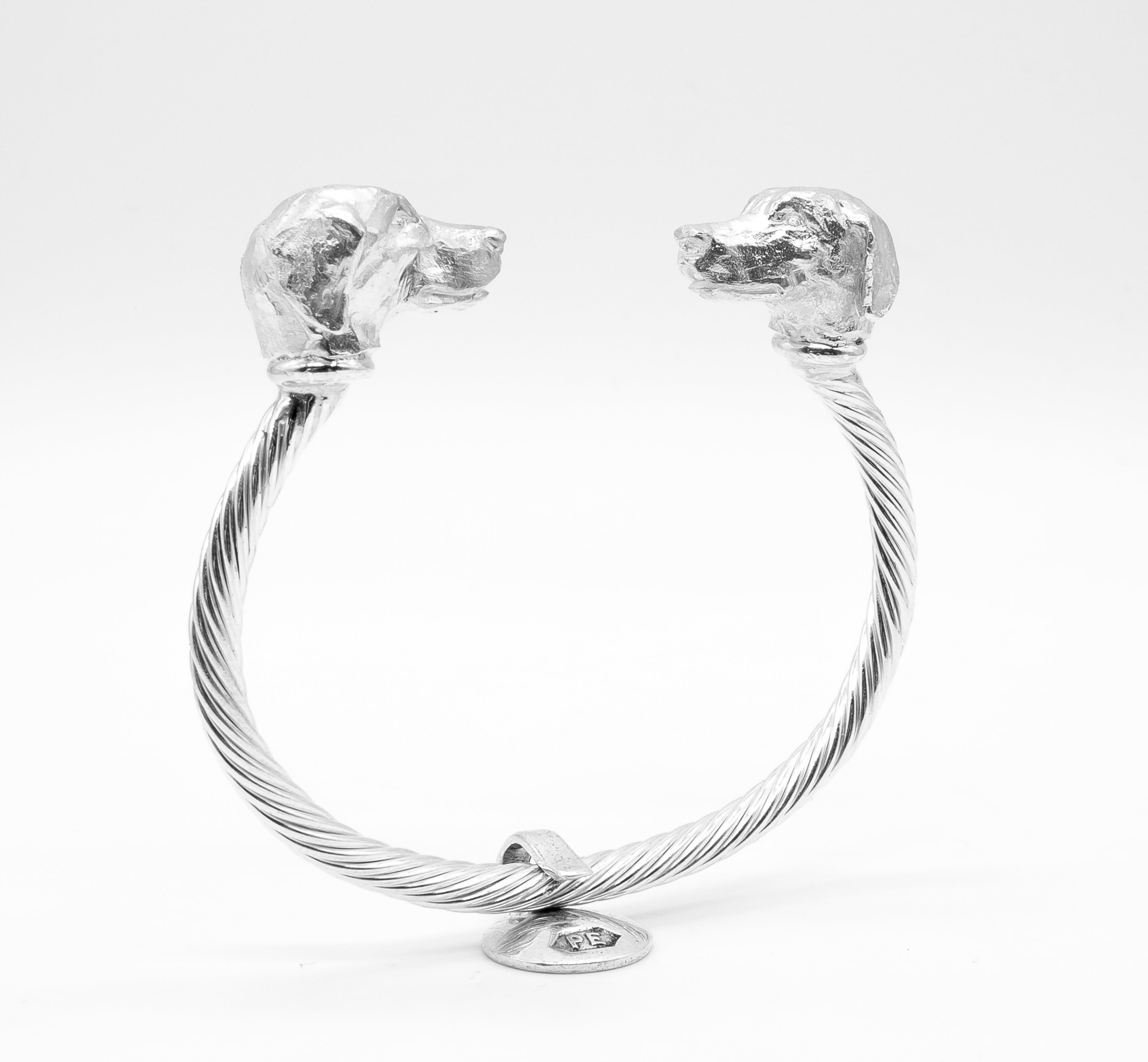 Labrador Retriever Twisted Bangle by Paul Eaton
