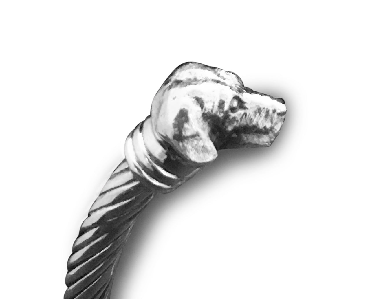 Wirehair Dachshund Bangle by Paul Eaton