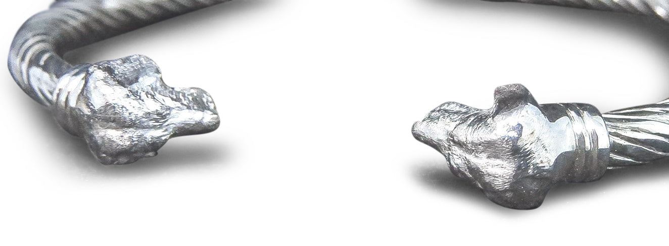 Wirehair Dachshund Bangle by Paul Eaton