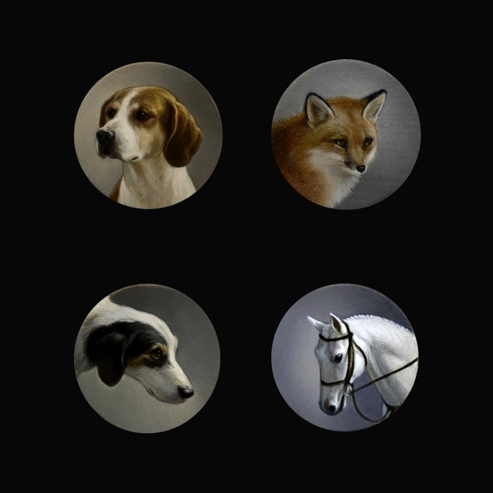 Beth de Loiselle interchangeable oils in cufflinks