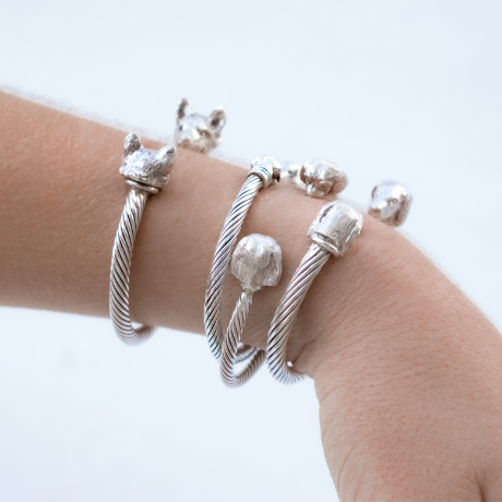 Assorted Breed Bangles – Dog & Horse Fine Art Jewelry Assorted Breed Bangles – Dog & Horse Fine Art Jewelry