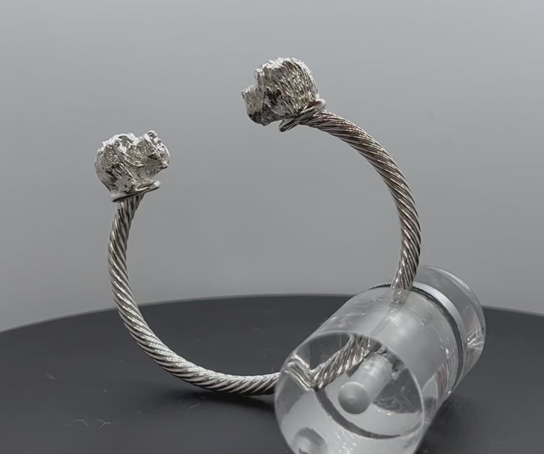 Tibetan Terrier Bangle by Paul Eaton