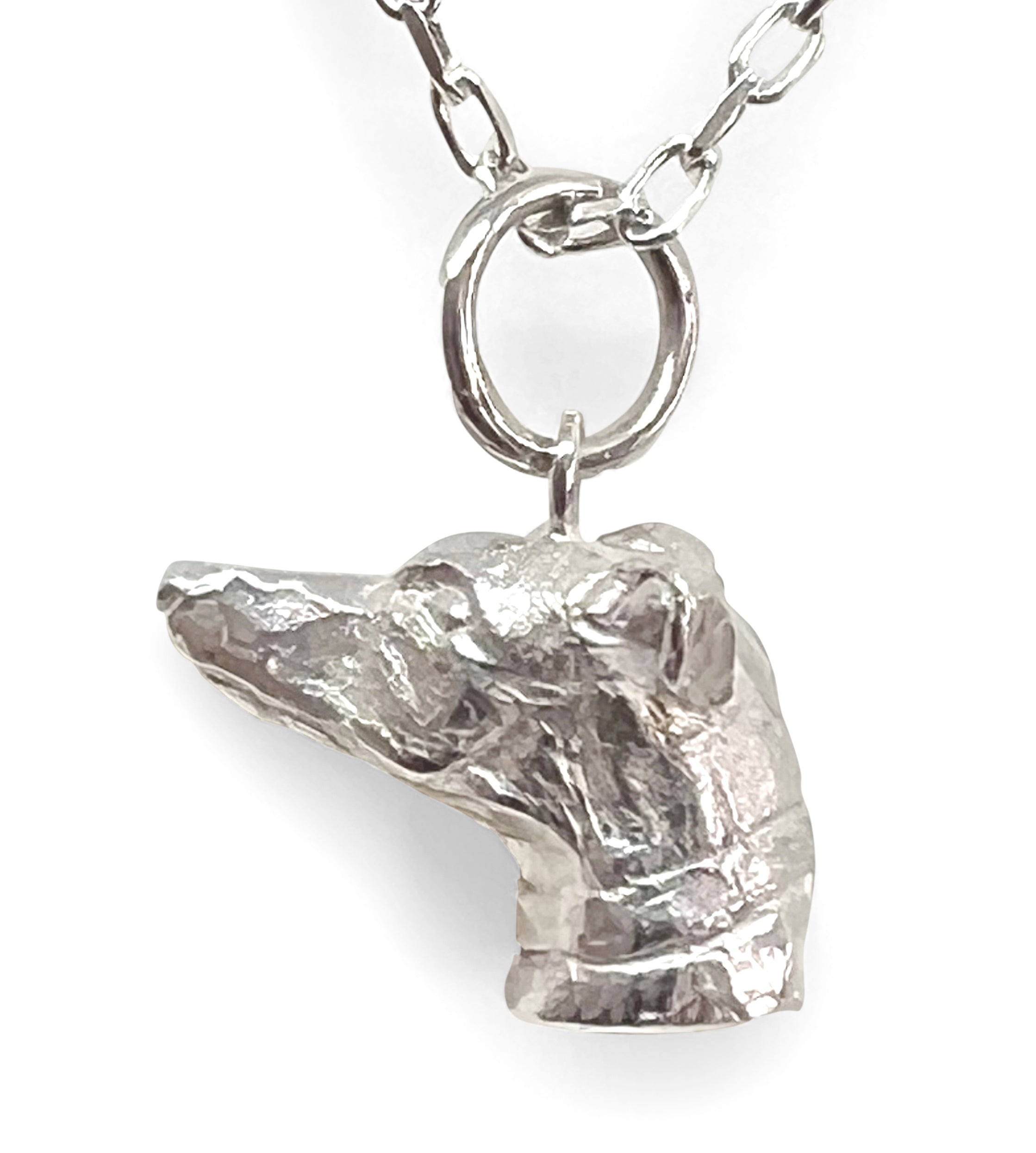 Greyhound Pendant by Paul Eaton Sculptor