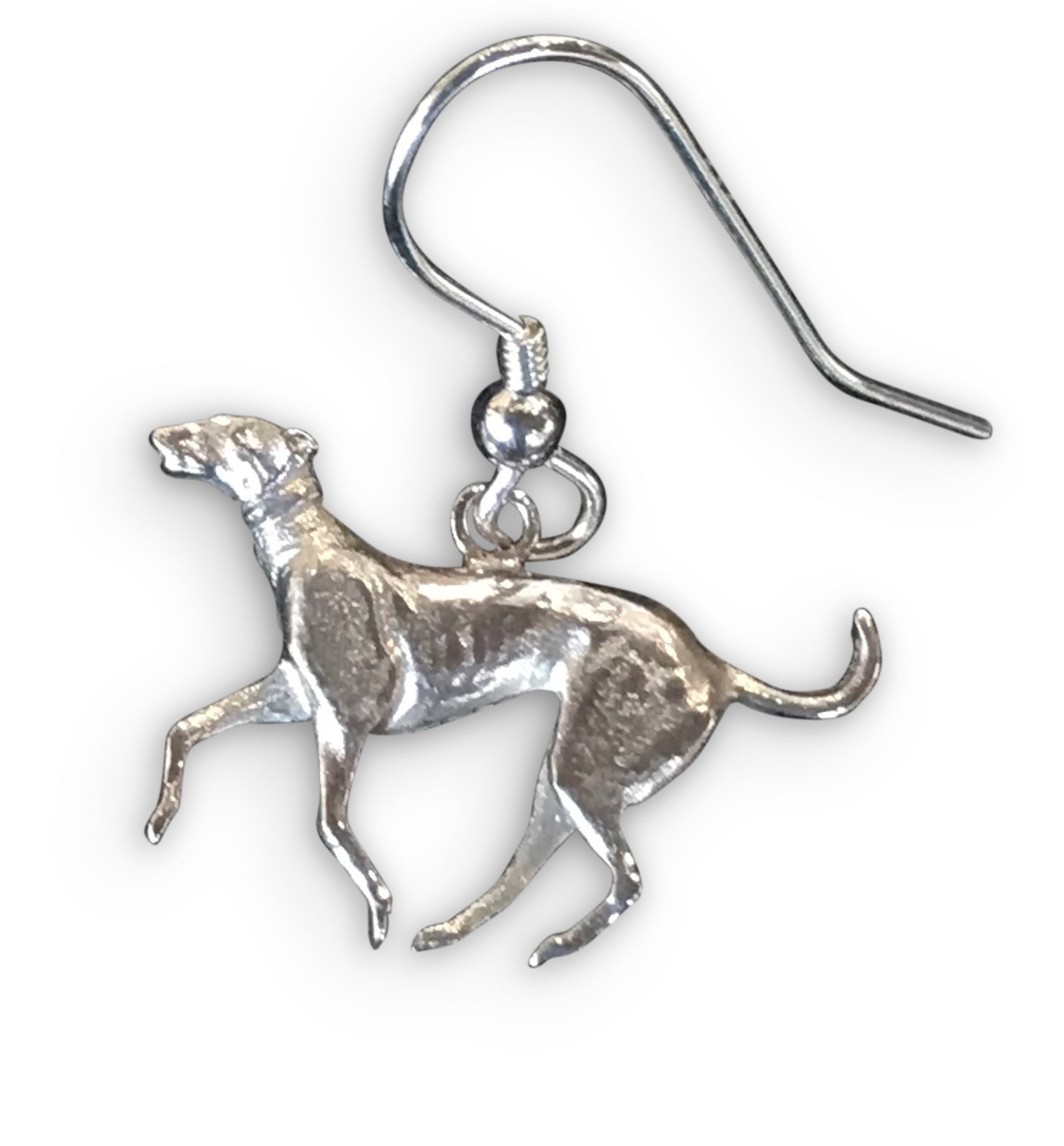 Greyhound Earrings by Paul Eaton Sculptor
