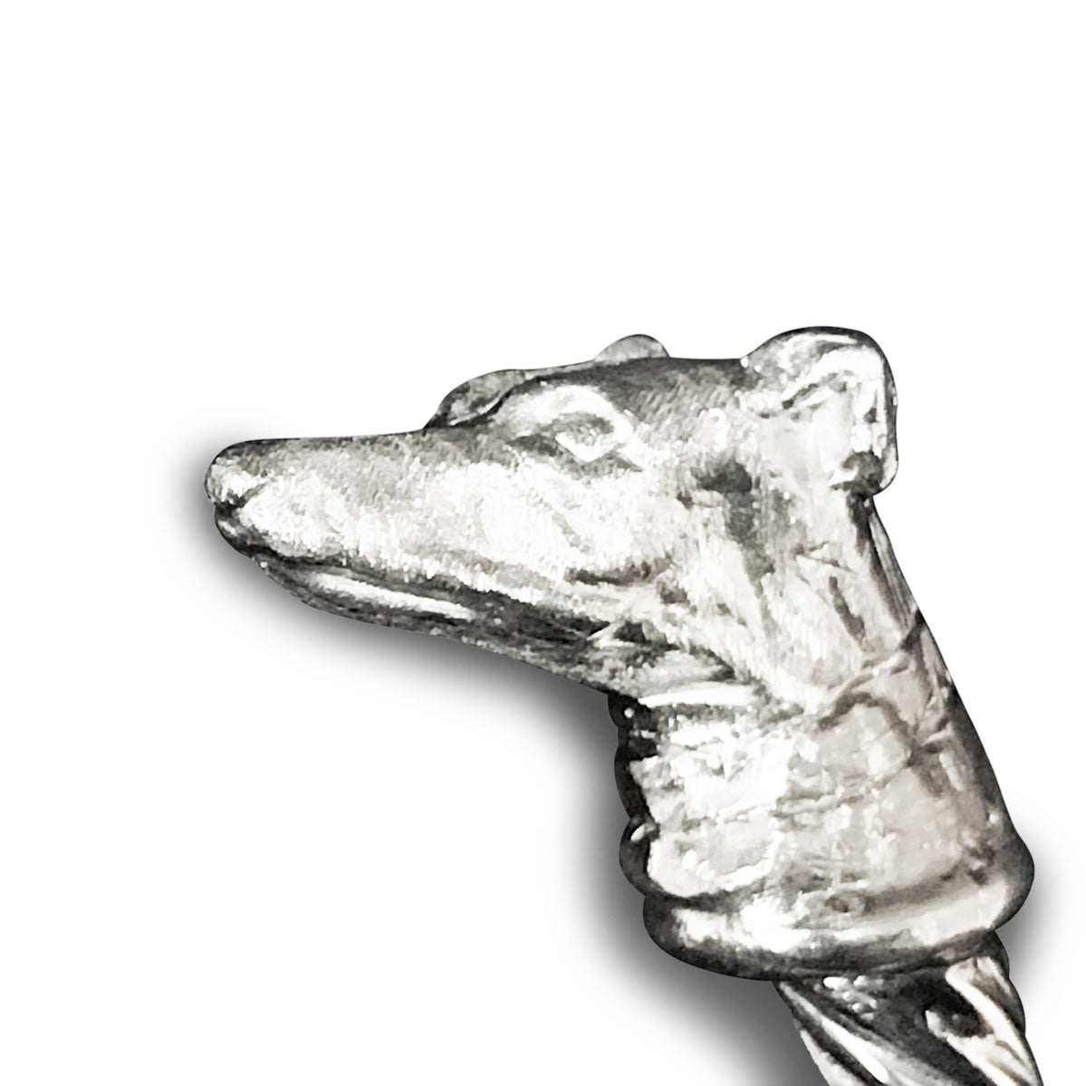Greyhound Twisted Bangle by Paul Eaton