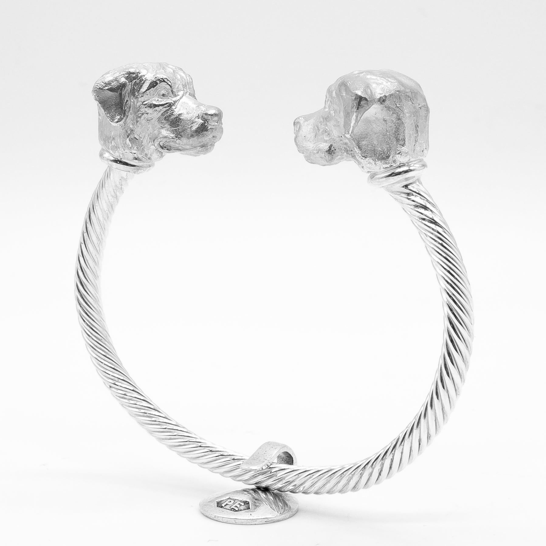 Rottweiler Twisted Bangle by Paul Eaton